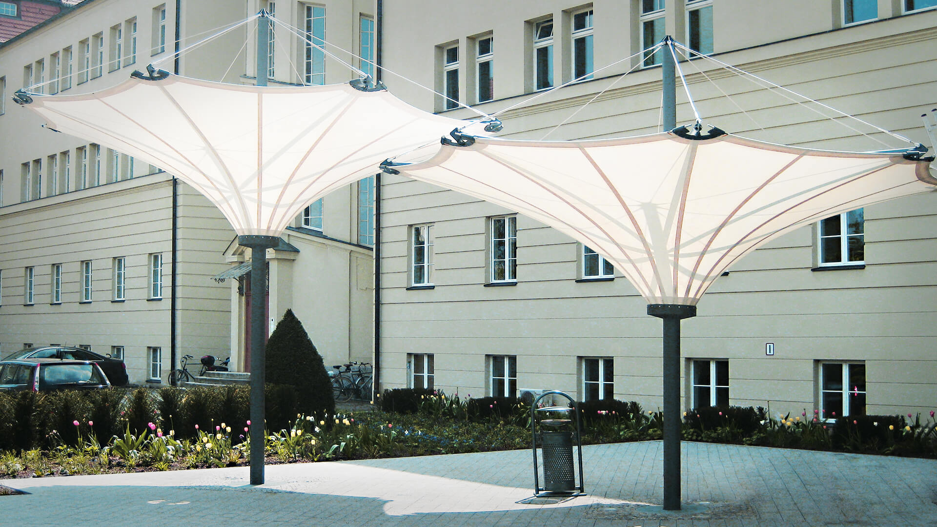 Umbrellas, Potsdam, Germany